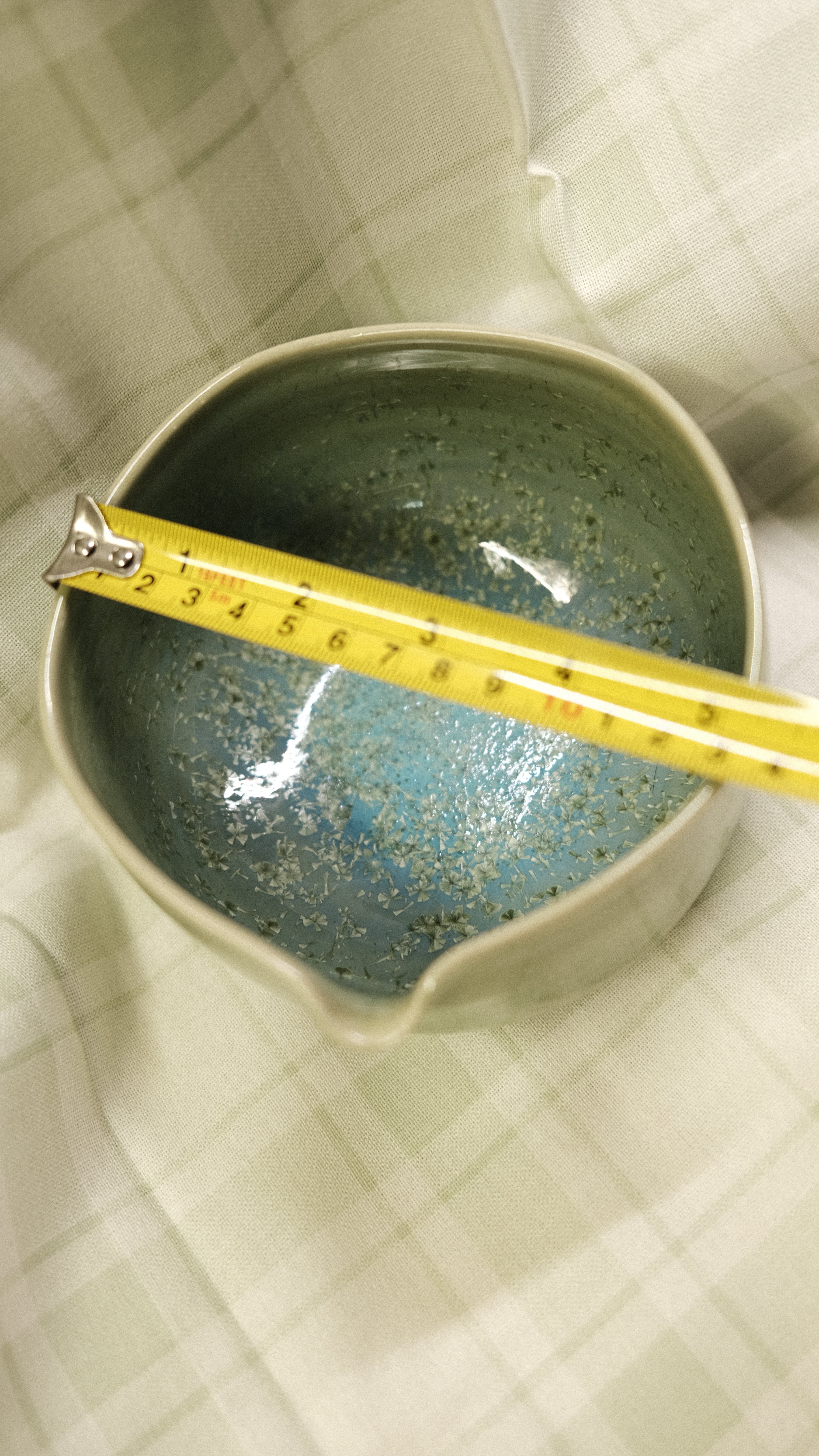 Chawan - Celadon-Blue Crystalline
