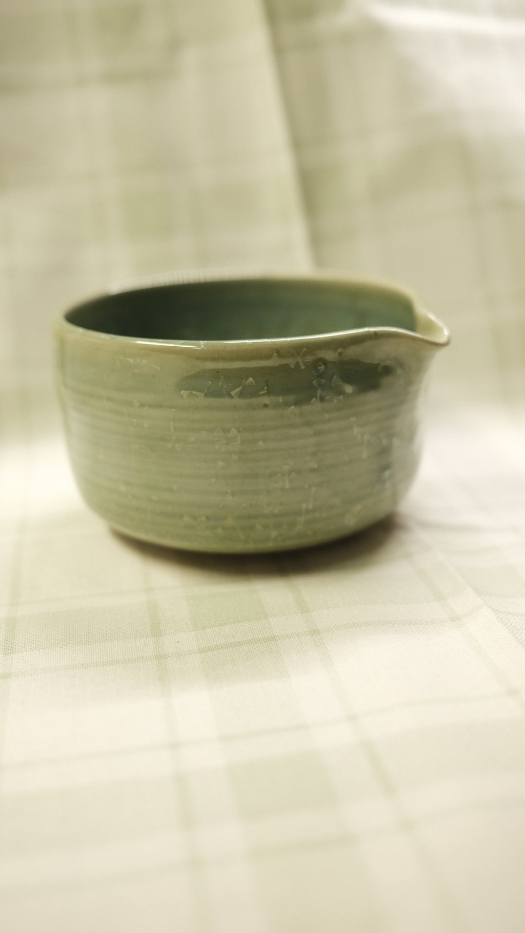Chawan - Celadon-Blue Crystalline