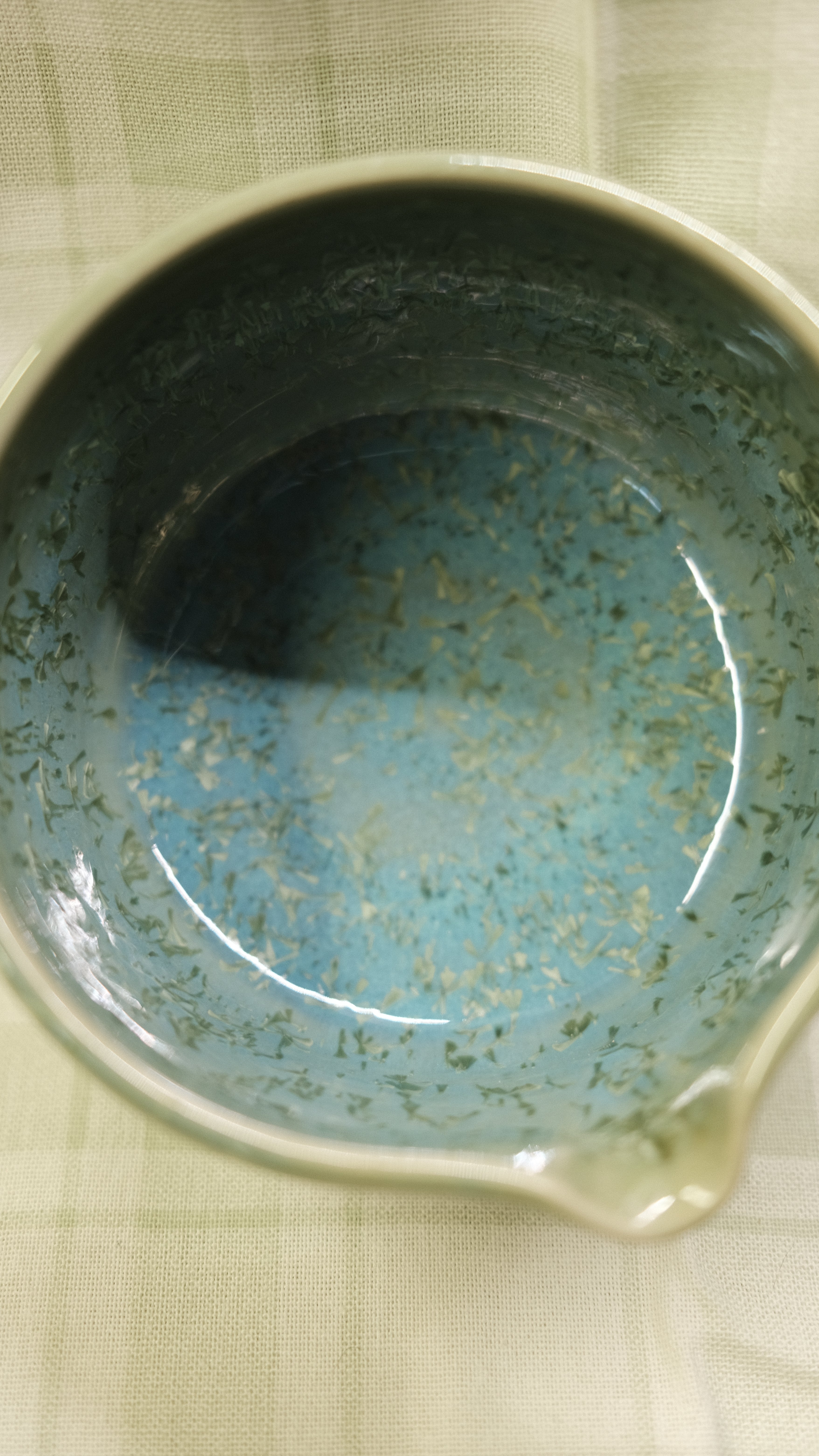 Chawan - Celadon-Blue Crystalline
