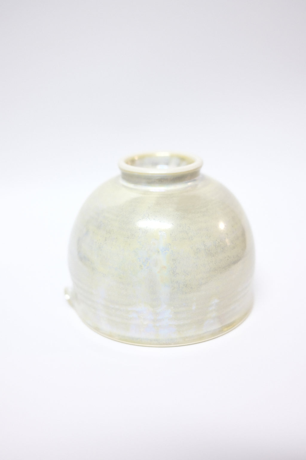 Chawan Kiwakoto by Toun K - Kyo & Kiyomizu Ware | Katakuchi - Pearly Glazed + Suikaen Emi Chasen Set