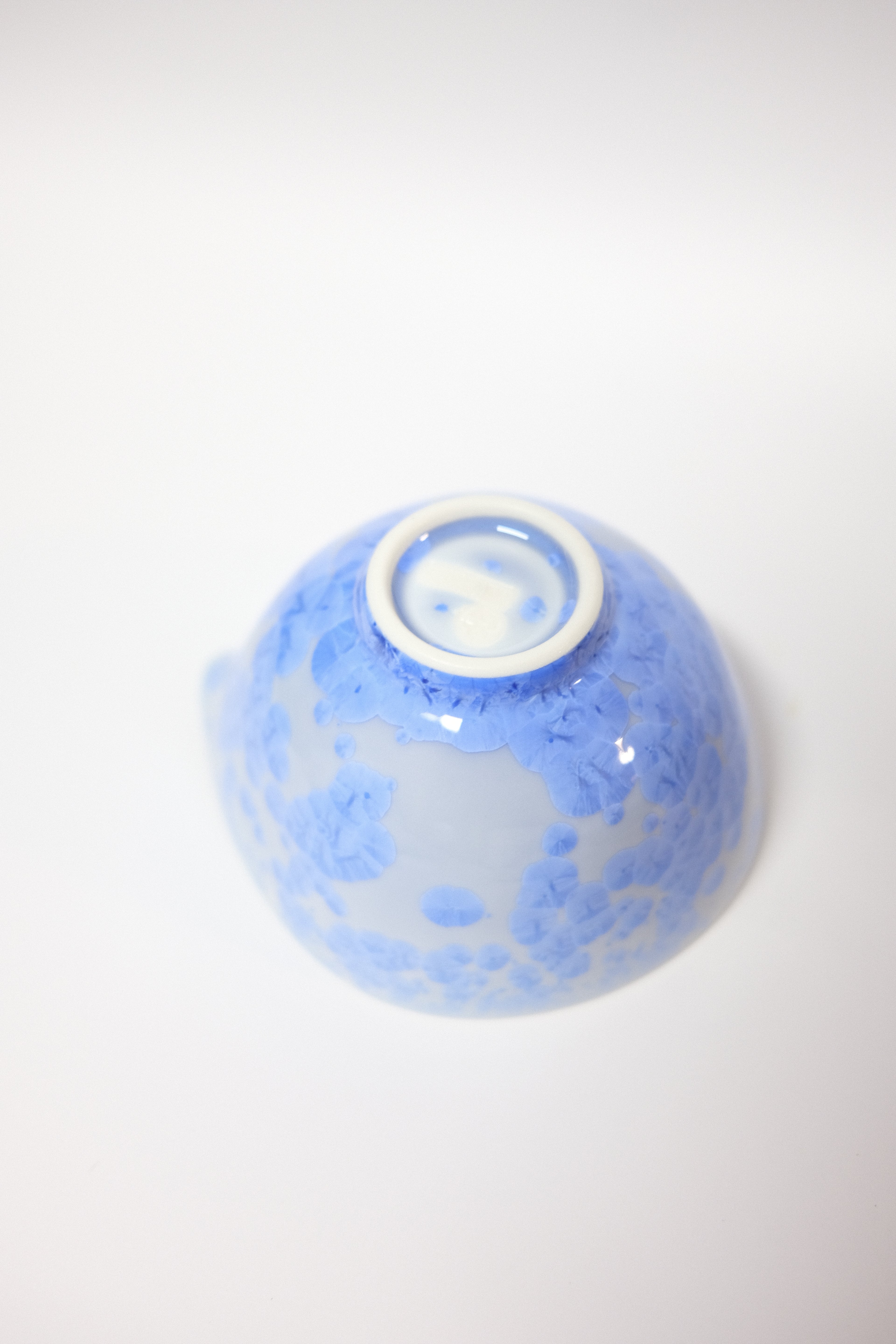Chawan Kiwakoto by Toun K - Kyo & Kiyomizu Ware | Katakuchi - Blue
