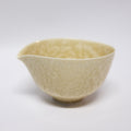 Chawan Kiwakoto by Toun K - Kyo & Kiyomizu Ware | Katakuchi - Crystal Glazed Yellow