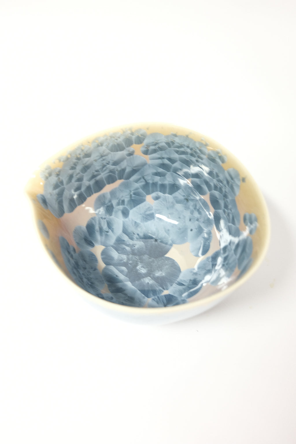 Chawan Kiwakoto by Toun K - Kyo & Kiyomizu Ware | Katakuchi - Dark Blue