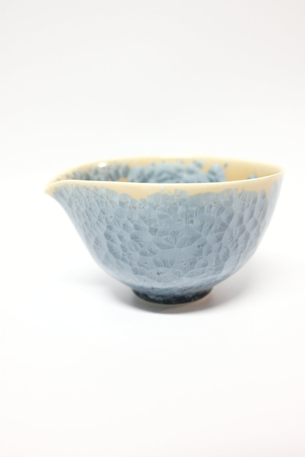 Chawan Kiwakoto by Toun K - Kyo & Kiyomizu Ware | Katakuchi - Dark Blue