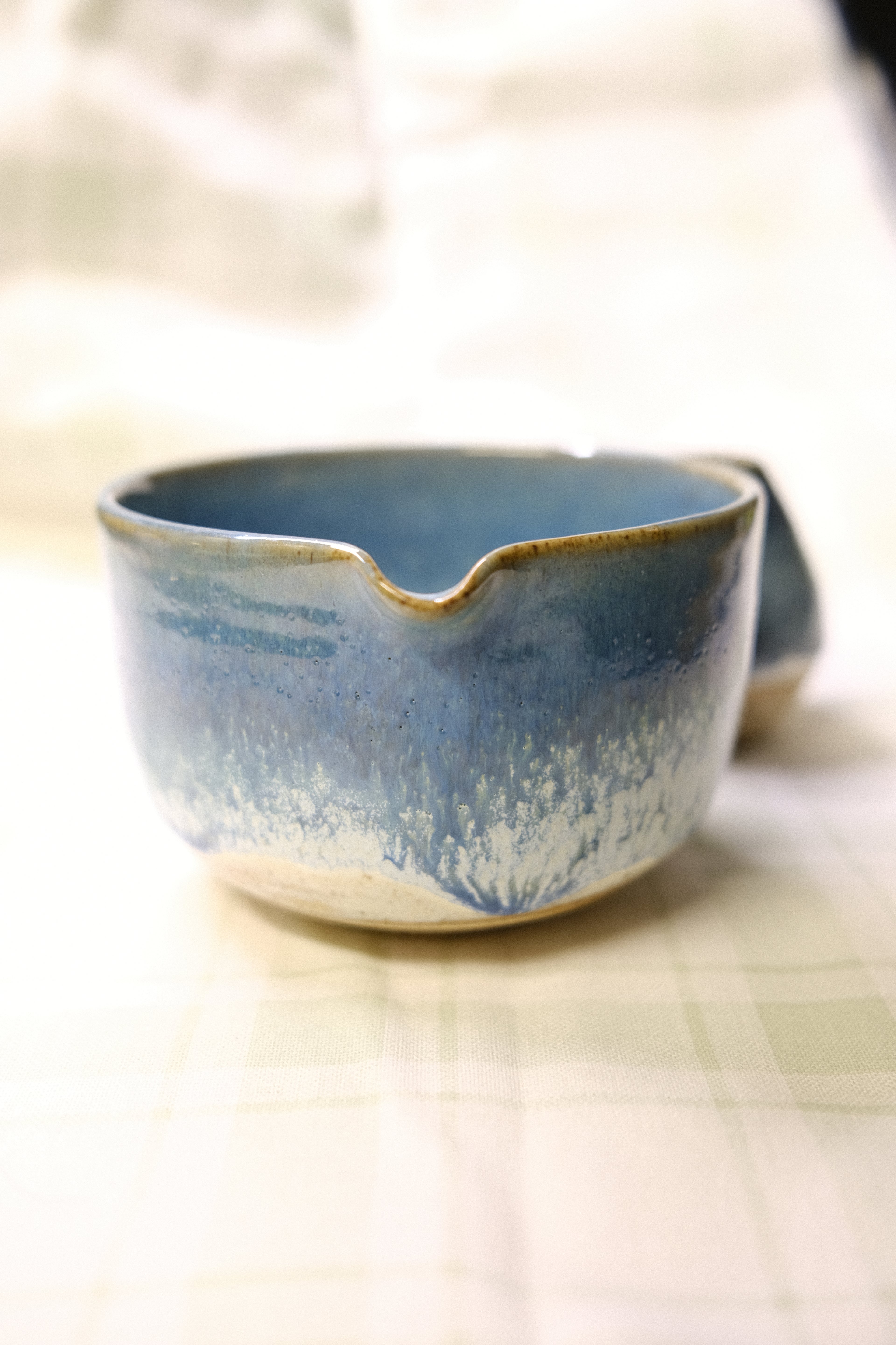 Chawan and Chasentate Set - Aoi Umi