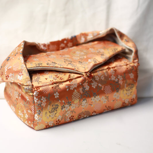Tea Silk Bag - Burnt Orange- PRE ORDER